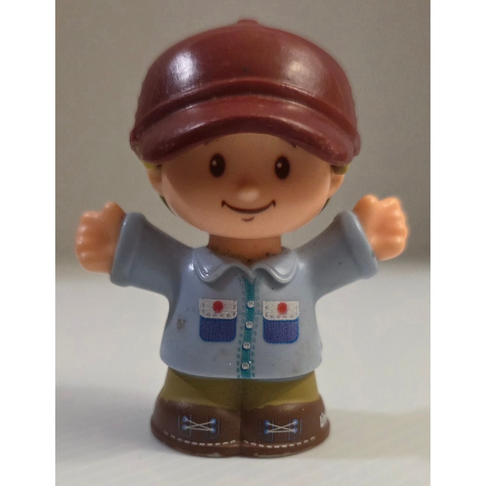 Fisher-Price Little People Helpful Harvester Eddie the Farmer Figure‎